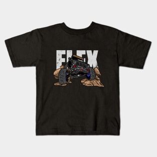 Black Jeep Flex Kids T-Shirt